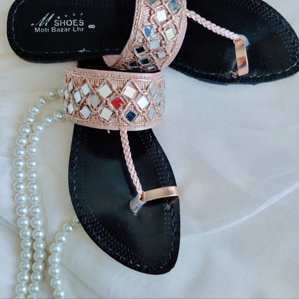 NWT Brand new Handmade kohlapuri shoes /Pakistani Indian shoes